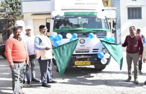 आपदा के न्यूनीकरण को लेकर आपदा प्रबंधन ने चलाया वेन के माध्यम से चलाया जागरूकता अभियान