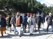 मुख्यमंत्री ने प्रधानमंत्री नरेन्द्र मोदी के प्रस्तावित दौरे को लेकर की जा रही तैयारियों का स्थलीय निरीक्षण किया।