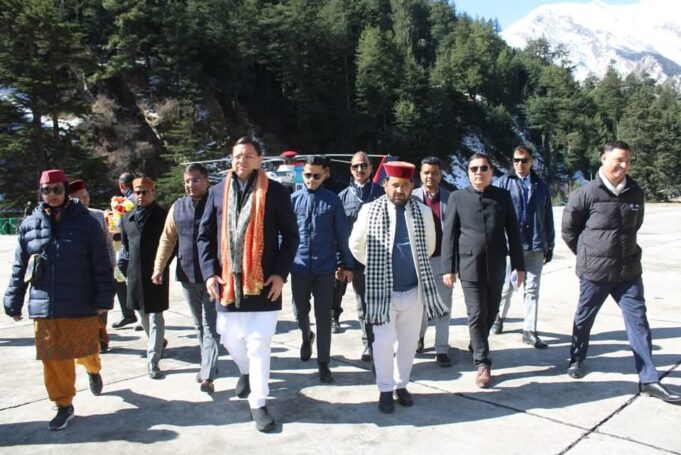 मुख्यमंत्री ने प्रधानमंत्री नरेन्द्र मोदी के प्रस्तावित दौरे को लेकर की जा रही तैयारियों का स्थलीय निरीक्षण किया।