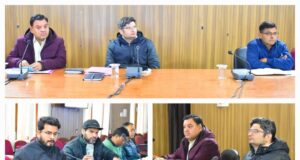 जिलाधिकारी संदीप तिवारी की अध्यक्षता में हुई जिला गंगा संरक्षण समिति की बैठक