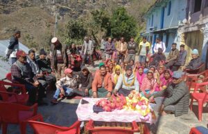 बद्रीनाथ विधायक के भर्मण के दौरान ग्रामीणों ने रखी बिजली पानी सड़क की समस्या