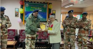 प्रथम वाहिनी भारत तिब्बत सीमा पुलिस बल सेवानिवृत्त दिवस का आयोजन