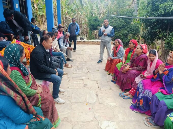 बद्रीनाथ विधायक ने सुनी जनसमस्याएं, समाधान का दिया आश्वासन