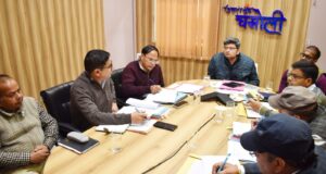 जिलाधिकारी ने स्प्रिंग एवं रिवर रिजुविनेशन प्राधिकरण की बैठक ली