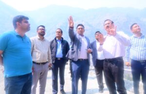 चारधाम यात्रा नोडल अधिकारी आर राजेश कुमार ने यात्रा व्यवस्थाओ का किया स्थलीय निरीक्षण