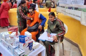 धाम में सिक्स सिग्मा ने मेडिकल सेंटर और एसीएलएम एम्बुलेंस का हुआ उद्घाटन