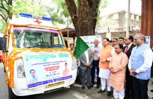 मुख्यमंत्री ने किया 5 मोबाइल मेडिकल यूनिट का शुभारम्भ