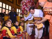 मुख्यमंत्री ने डोल आश्रम में श्री कल्याणिका हिमालय देवस्थानम न्यास के श्री पीठम स्थापना महोत्सव कार्यक्रम में किया प्रतिभाग