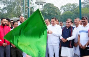 सीएम धामी ने ‘अहिल्या स्मृति मैराथन’ को दिखाई हरी झंडी