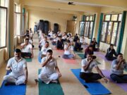 अंतरराष्ट्रीय योग दिवस के अवसर पर पुलिस अधिकारियों एवं कर्मियों ने किया योगाभ्यास