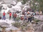 दुःखद: नहाने गया युवक पानी मैं डूबा, खोजबीन जारी