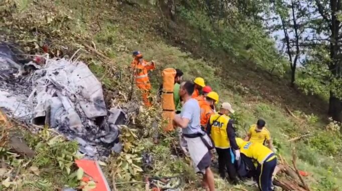 केदारनाथ मार्ग पर दर्दनाक हेलीकॉप्टर हादसा – SDRF ने सभी शव किए बरामद