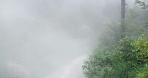 घुड़साल गदेरा उफान पर, कमेडा तोक में लगातार भूस्खलन से लोग दहशत में