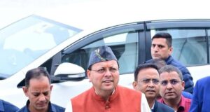 सीएम धामी ने विपक्ष पर साधा निशाना, कहा जनता के मुद्दों से भाग रही कांग्रेस।