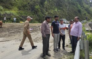 उपजिलाधिकारी ने सुधारीकरण कार्य का स्थलीय निरीक्षण कर, दिए आवश्यक दिशा निर्देश।