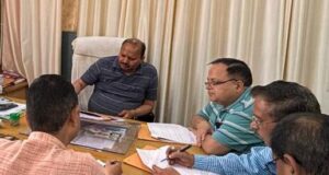 राजनैतिक दल के पदाधिकारियों ने दादड को नया मतदेय स्थल बनाने का दिया सुझाव