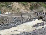तमक नाले में वैक्लिप मार्ग तैयार, लोगो ने ली राहत क़ी सांस