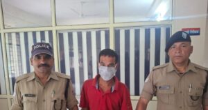 पत्नी की बेरहमी से की हत्या और हो गया फरार,पुलिस ने किया गिरफ्तार,भेजा जेल।