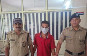 पत्नी की बेरहमी से की हत्या और हो गया फरार,पुलिस ने किया गिरफ्तार,भेजा जेल।