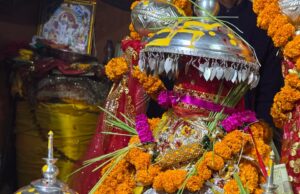 खल्ला गांव की अनसूया देवी की रथ डोली देवरा यात्रा पर निकली