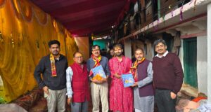 श्रीमद भागवत एक अनुशीलन पुस्तक का प्रो जे के गोदियाल ने किया विमोचन