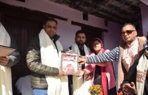 श्री नंदा देवी राजजात यात्रा मार्ग का जिलाधिकारी ने किया स्थलीय निरीक्षण