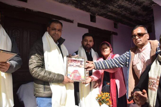 श्री नंदा देवी राजजात यात्रा मार्ग का जिलाधिकारी ने किया स्थलीय निरीक्षण