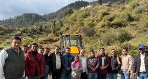 उत्तराखंड की रजत जयंती पर कलगोट को सड़क का उपहार, भूमि पूजन के साथ हुवा कार्य शुरू