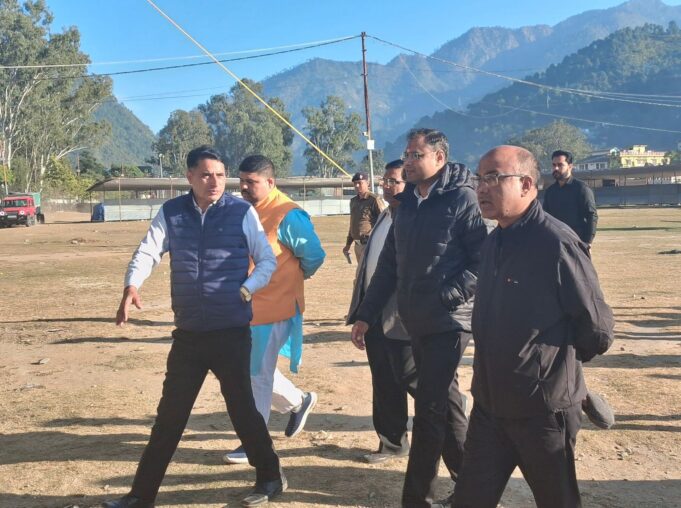 73वें गौचर मेले की सुरक्षा व्यवस्थाएँ पुख्ता: डीएम और एसपी ने ग्राउंड जीरो पर पहुँचकर परखीं तैयारियाँ