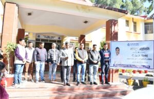 वीपीएचईपी में तैनात टीएचडीसीआईएल के कर्मचारियों ने सीएमडी श्री आर.के. विश्नोई को भावपूर्ण श्रद्धांजलि अर्पित की