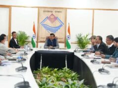 मुख्य सचिव आनंद बर्द्धन की अध्यक्षता में आज भागीरथी ईको सेंसिटिव जोन निगरानी समिति की बैठक की आयोजित ।