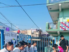 नर्सिंग कॉलेज ने आयोजित किया स्वास्थ्य शिविर, 100से अधिक लोगों का किया स्वास्थ्य परीक्षण