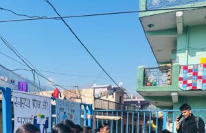 नर्सिंग कॉलेज ने आयोजित किया स्वास्थ्य शिविर, 100से अधिक लोगों का किया स्वास्थ्य परीक्षण