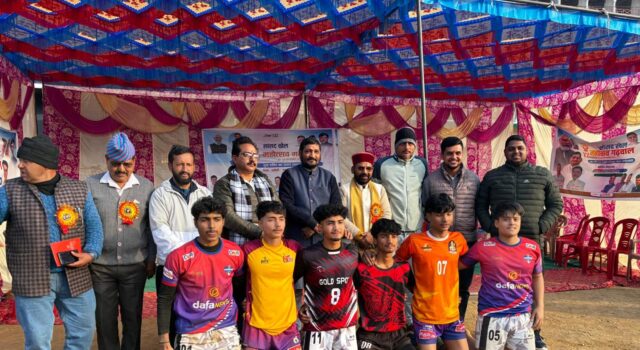 खिलाड़ियों को प्रतिभा दिखाने का स्वर्णिम अवसर– अनिल नौटियाल