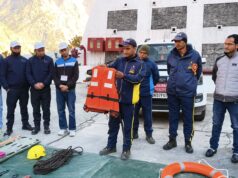 रेड क्रॉस ने जेपी कम्पनी के कार्मिकों को सिखाए आपदा के गुर