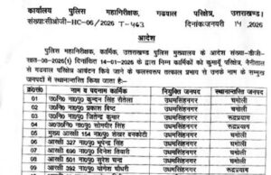 सुखवंत सिंह आत्म हत्या के दोषी पुलिस कर्मियों को चमोली रुद्रप्रयाग में तैनाती का जनपद के लोगों ने किया विरोध
