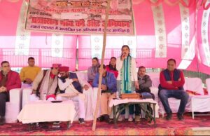 जनजन की सरकार जनजन के द्वार कार्यक्रम गैरसैण में हुआ आयोजित