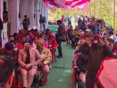 कर्णप्रयाग के न्याय पंचायत झिरकोटी में जन-जन के द्वार कार्यक्रम के तहत लगा बहुउद्देशीय शिविर