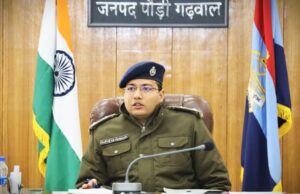 वरिष्ठ पुलिस अधीक्षक पौड़ी सर्वेश_पंवार ने पुलिस लाइन पौड़ी में ली माह जनवरी की मासिक अपराध गोष्ठी—कानून व्यवस्था