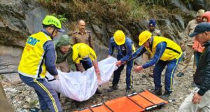 वाहन दुर्घटना में दो की मौत, एसडीआरएफ ने किया रेस्क्यू