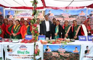 राज्य सरकार के चार साल पूर्ण होने पर आयोजित हुए कार्यक्रम