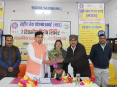 सात दिवसीय विशेष शिविर का जिला पंचायत अध्यक्ष दौलत सिंह बिष्ट ने किया उद्घाटन