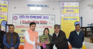 सात दिवसीय विशेष शिविर का जिला पंचायत अध्यक्ष दौलत सिंह बिष्ट ने किया उद्घाटन