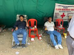 चिपको नेत्री गौरा देवी की पुण्य स्मृति पर रेड क्रॉस शाखा चमोली ने रक्त दान शिविर किया आयोजिए, 72 लोगों ने किया रक्त दान