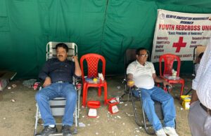 चिपको नेत्री गौरा देवी की पुण्य स्मृति पर रेड क्रॉस शाखा चमोली ने रक्त दान शिविर किया आयोजिए, 72 लोगों ने किया रक्त दान