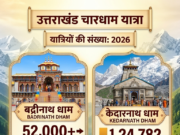 चार धाम में पहुंचे 2.38 लाख से अधिक श्रद्धालु