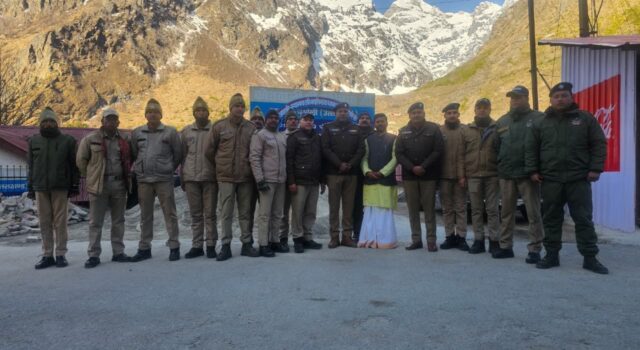 चमोली पुलिस की पुख्ता तैयारी; श्री बद्रीनाथ धाम में कोतवाली का विधिवत शुभारम्भ*
