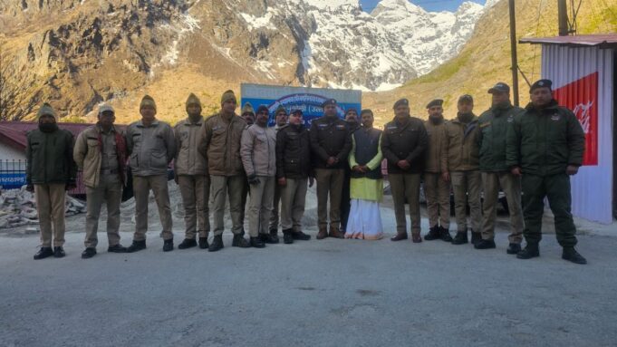 चमोली पुलिस की पुख्ता तैयारी; श्री बद्रीनाथ धाम में कोतवाली का विधिवत शुभारम्भ*