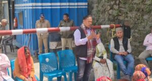 जोशीमठ नगर में भू धंसाव होने का सबसे बड़ा कारण एनटीपीसी जल विद्युत परियोजना :लखपत सिंह बुटोला