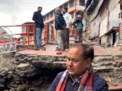 बद्रीनाथ धाम में अधूरे कार्यों पर विधायक लखपत बुटोला ने जताई नाराज़गी